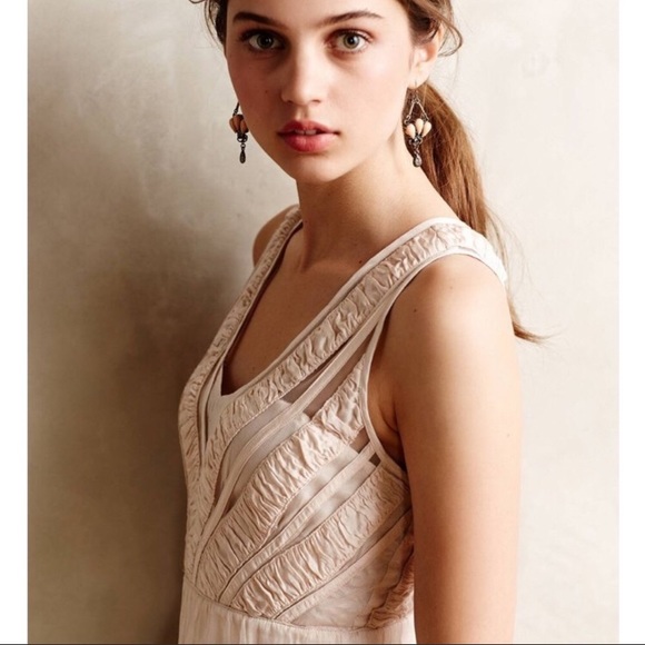 RARE - Anthro Yoana Baraschi Ruban Flared Dress - Picture 2 of 5